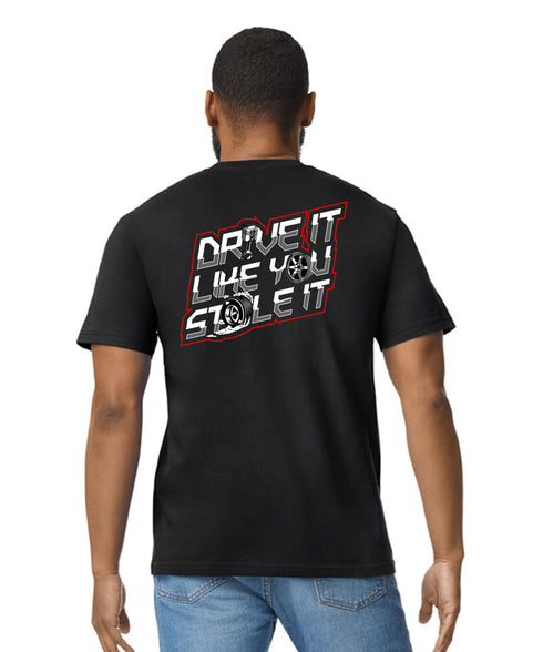 JDM T-Shirt Japanese Modified Automotive Street Drift Drag Race Car Drive Stole It 03