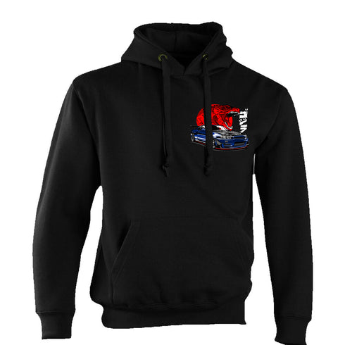 JDM Hoody Hoodie Japanese Modified Automotive Street Drift Drag Race Car Godzilla Monster 06