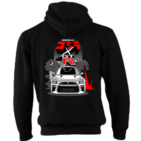 JDM Hoody Hoodie Japanese Modified Automotive Street Drift Drag Race Car Godzilla Skyline GTR 09