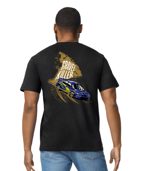JDM T-Shirt Japanese Modified Automotive Street Drift Drag Race Car Gravel Killer 10