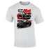 JDM T-Shirt Japanese Modified Automotive Street Drift Drag Race Car Skyline Then Now 19