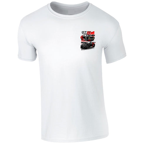 JDM T-Shirt Japanese Modified Automotive Street Drift Drag Race Car Skyline Then Now 19