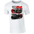 JDM T-Shirt Japanese Modified Automotive Street Drift Drag Race Car Skyline Then Now 19