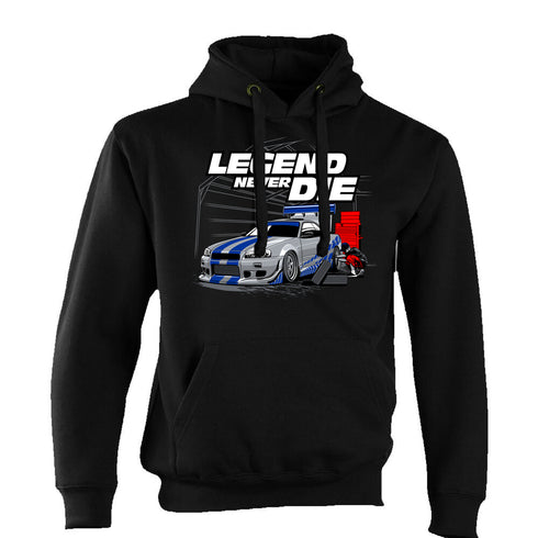 JDM Hoody Hoodie Japanese Modified Automotive Street Drift Drag Race Car Legend Never Die 14