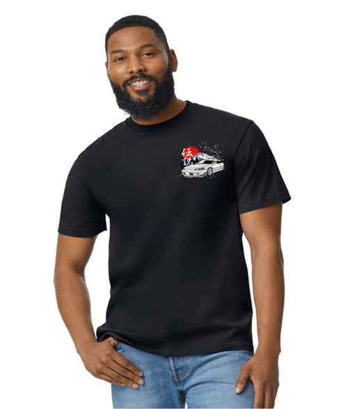 JDM T-Shirt Japanese Modified Automotive Street Drift Drag Race Car Mountain 15