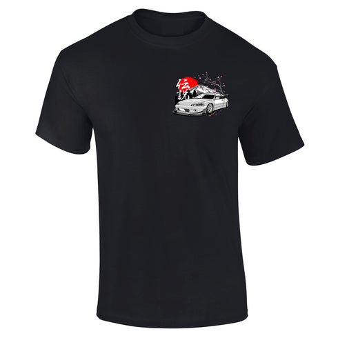 JDM T-Shirt Japanese Modified Automotive Street Drift Drag Race Car Mountain 15