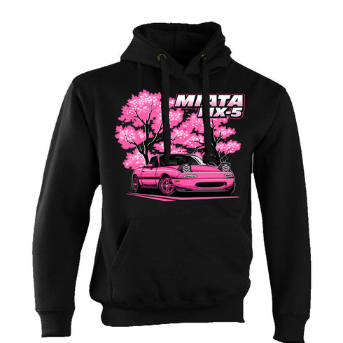 JDM Hoody Hoodie Japanese Modified Automotive Street Drift Drag Race Car MX5 Blossom 16