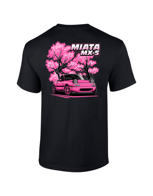 JDM T-Shirt Japanese Modified Automotive Street Drift Drag Race Car MX5 Blossom 16