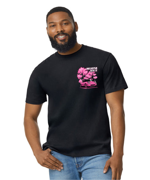 JDM T-Shirt Japanese Modified Automotive Street Drift Drag Race Car MX5 Blossom 16