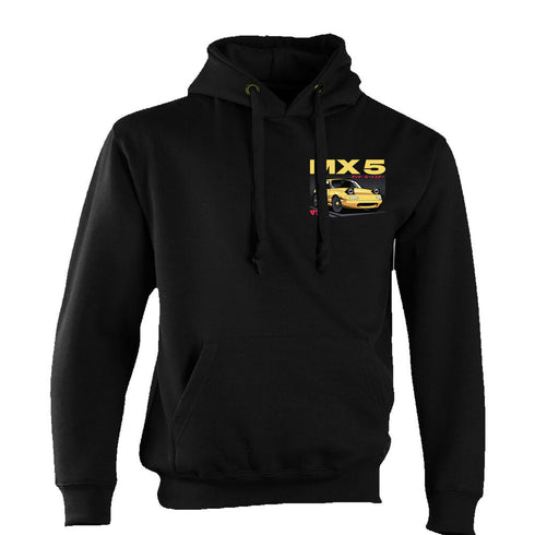 JDM Hoody Hoodie Japanese Modified Automotive Street Drift Drag Race Car MX5 Yellow 18