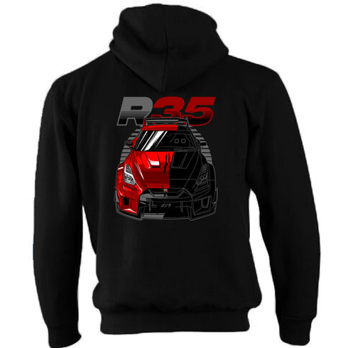 JDM Hoody Hoodie Japanese Modified Automotive Street Drift Drag Race Car R35 Skyline 18