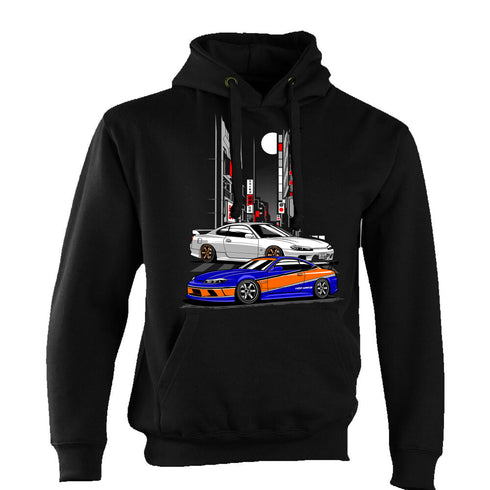 JDM Hoody Hoodie Japanese Modified Automotive Street Drift Drag Race Car Twin Car City 31