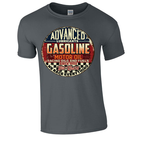 Hotrod 58 Advanced Gasoline Vintage Rockabilly Petrol head T Shirt