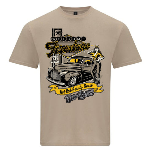 Hotrod 58 Classic Built for speed Vintage Rockabilly Hot rod T Shirt