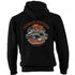 Perran Pistons Biker Hoody Hoodie Classic Hot rod American Car California