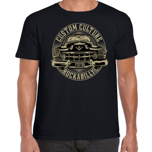 Hotrod 58 Classic Vintage Rockabilly Custom Culture Hot rod T Shirt