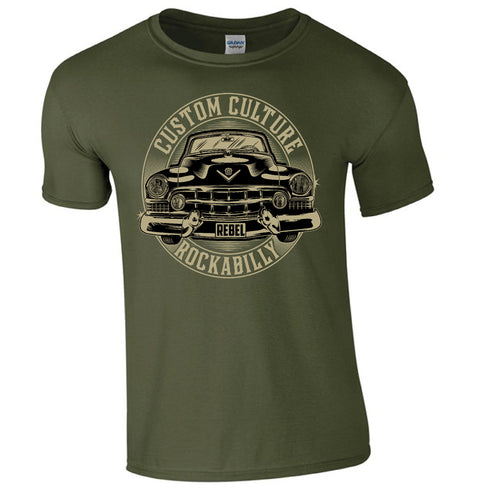 Hotrod 58 Classic Vintage Rockabilly Custom Culture Hot rod T Shirt