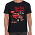 Hotrod 58 Classic Vintage Rockabilly Fade Away Hot rod T Shirt