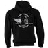 Perran Pistons Biker Hoody Hoodie Classic Bike Custom Chopper Vintage Flying Hemet White