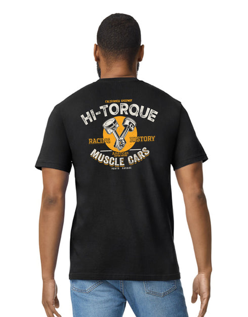Hotrod 58 T-Shirt Hot Rod Vintage Torque Muscle Car Retro Rockabilly Design