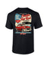 Hotrod 58 T-Shirt Hot Rod Built For Speed Classic Vintage Retro Rockabilly Design