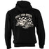 Hotrod 58 Hoody Hoodie Hot Rod Built For Speed Flags Classic Car Vintage Retro Rockabilly