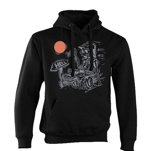 Hotrod 58 Hoody Hoodie Hot Rod Hell Race Car Vintage Retro Rockabilly