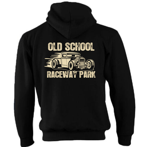 Hotrod 58 Hoody Hoodie Hot Rod Old Skool Raceway Classic Car Vintage Retro Rockabilly