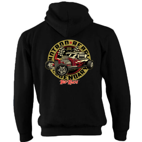 Hotrod 58 Hoody Hoodie Hot Rod Rebel Classic Car Vintage Retro Rockabilly