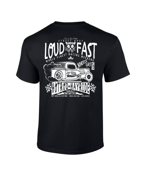 Hotrod 58 T-Shirt Hot Rod Fast And Loud Vintage Retro Rockabilly Design