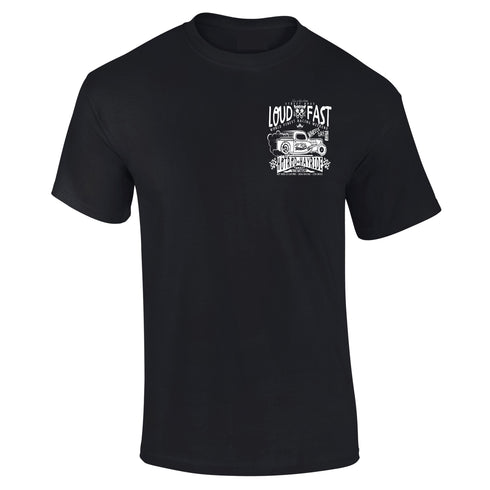 Hotrod 58 T-Shirt Hot Rod Fast And Loud Vintage Retro Rockabilly Design