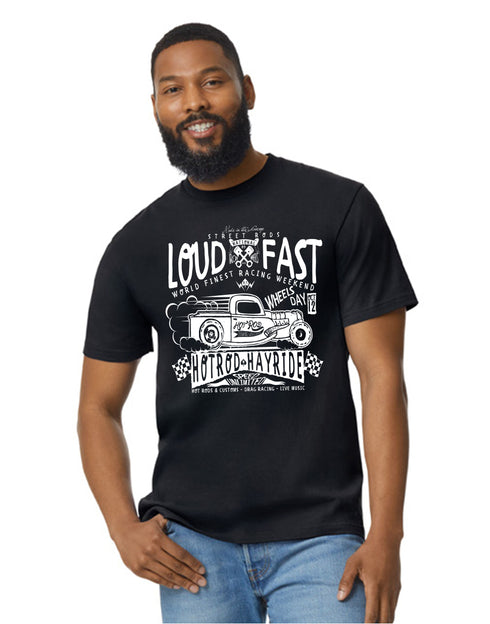 Hotrod 58 T-Shirt Hot Rod Fast And Loud Vintage Retro Rockabilly Design