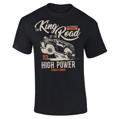 Hotrod 58 T-Shirt Hot Rod King of the road Vintage Retro Rockabilly Design