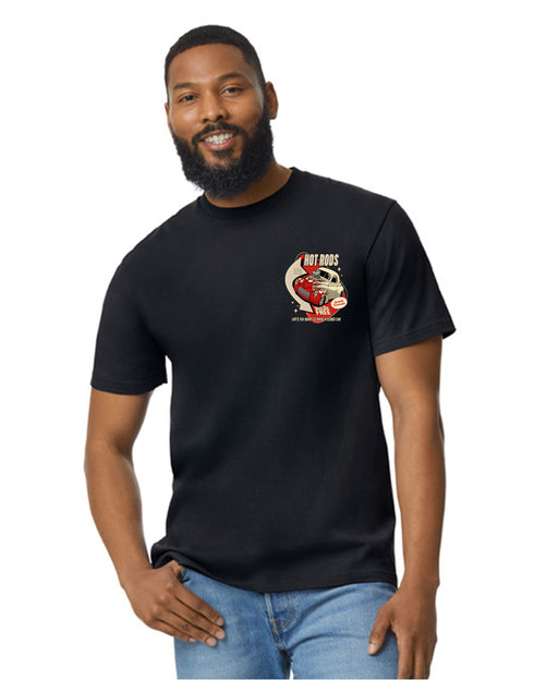 Hotrod 58 T-Shirt Hot Rod Car Classic Vintage Iron Rockabilly Wild Free