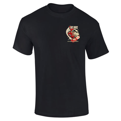 Hotrod 58 T-Shirt Hot Rod Car Classic Vintage Iron Rockabilly Wild Free