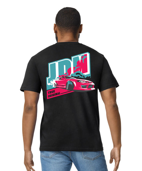 JDM T-Shirt Japanese Modified Automotive Street Drift Drag Race Car 12