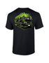 JDM T-Shirt Japanese Modified Automotive Street Drift Drag Race Car Skyline Green 25