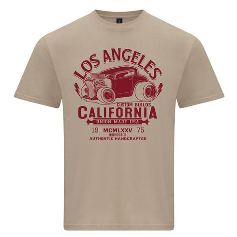 Hotrod 58 Classic Vintage Rockabilly LA California Hot rod T Shirt