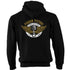 Perran Pistons Biker Hoody Hoodie Classic Custom Piston OG Logo Garage Cornwall