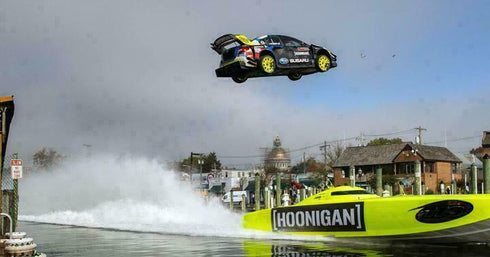 Mens Official Hoonigan T Shirt Ken Block American Drift Race Car Censor Bar Camo