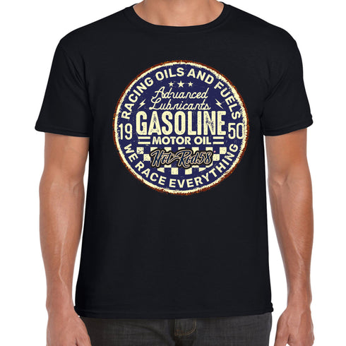 Hotrod 58 Classic Vintage Rockabilly Race Everything Gasoline Oil Hot rod T Shirt