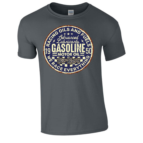 Hotrod 58 Classic Vintage Rockabilly Race Everything Gasoline Oil Hot rod T Shirt
