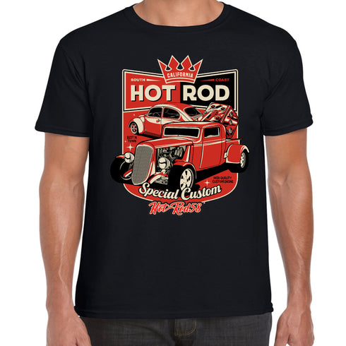 Hotrod 58 Classic Vintage Rockabilly Special Customl Hot rod T Shirt