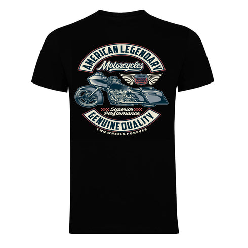 Hotrod 58 Biker Motorcycle American Legendary Quality T Shirt
