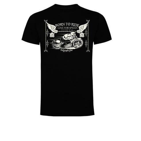 Hotrod 58 Biker Motorcycle Born To Ride T-Shirt